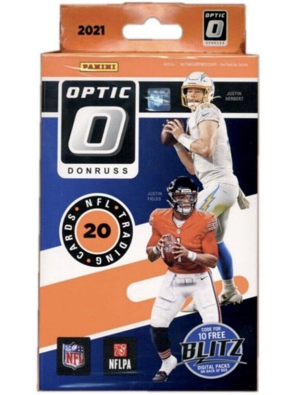 2021 NFL Trading Cards Hanger Box - 20 Rated Rookie Variations & Exclusive!